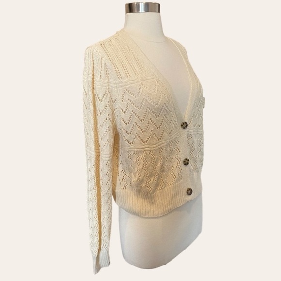 Knit Button Up Cardigan By A New Approach - Picture 3 of 8